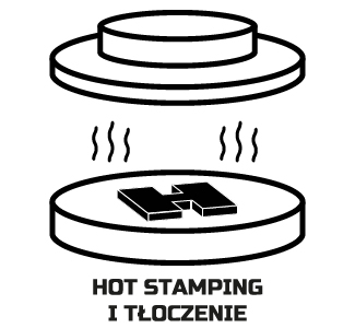 Hot stamping Łódź i tłoczenie, złocenie druków | fingerprint.pl