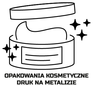 Druk na metalizie, opakowania na kosmetyki, kosmetyczne, metalizowane | fingerprint.pl